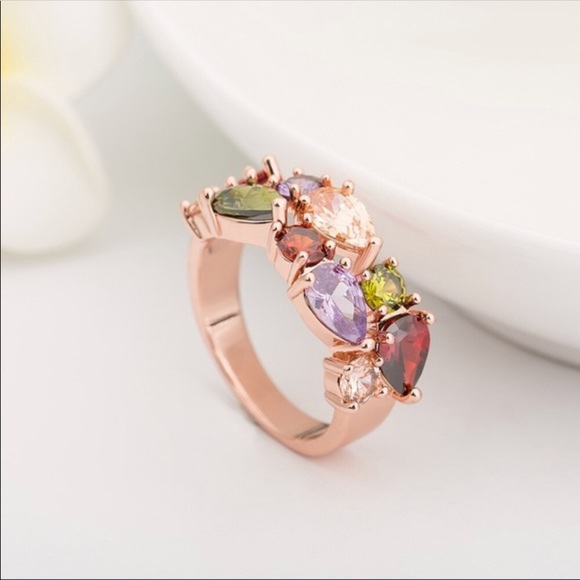 Last one Luxury gold plated Mona lisa ring - Picture 5 of 7